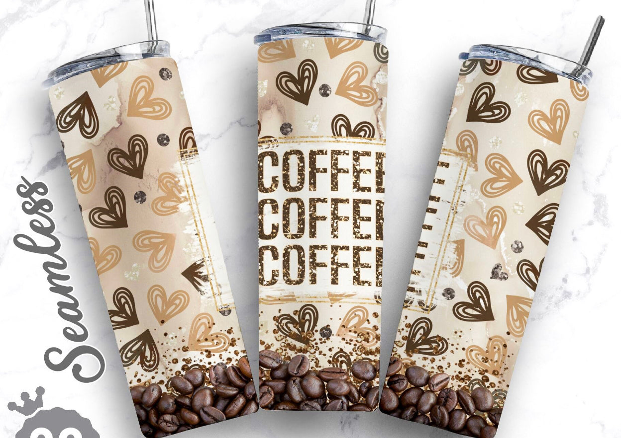 Coffee Coffee Coffee 20oz Tumbler