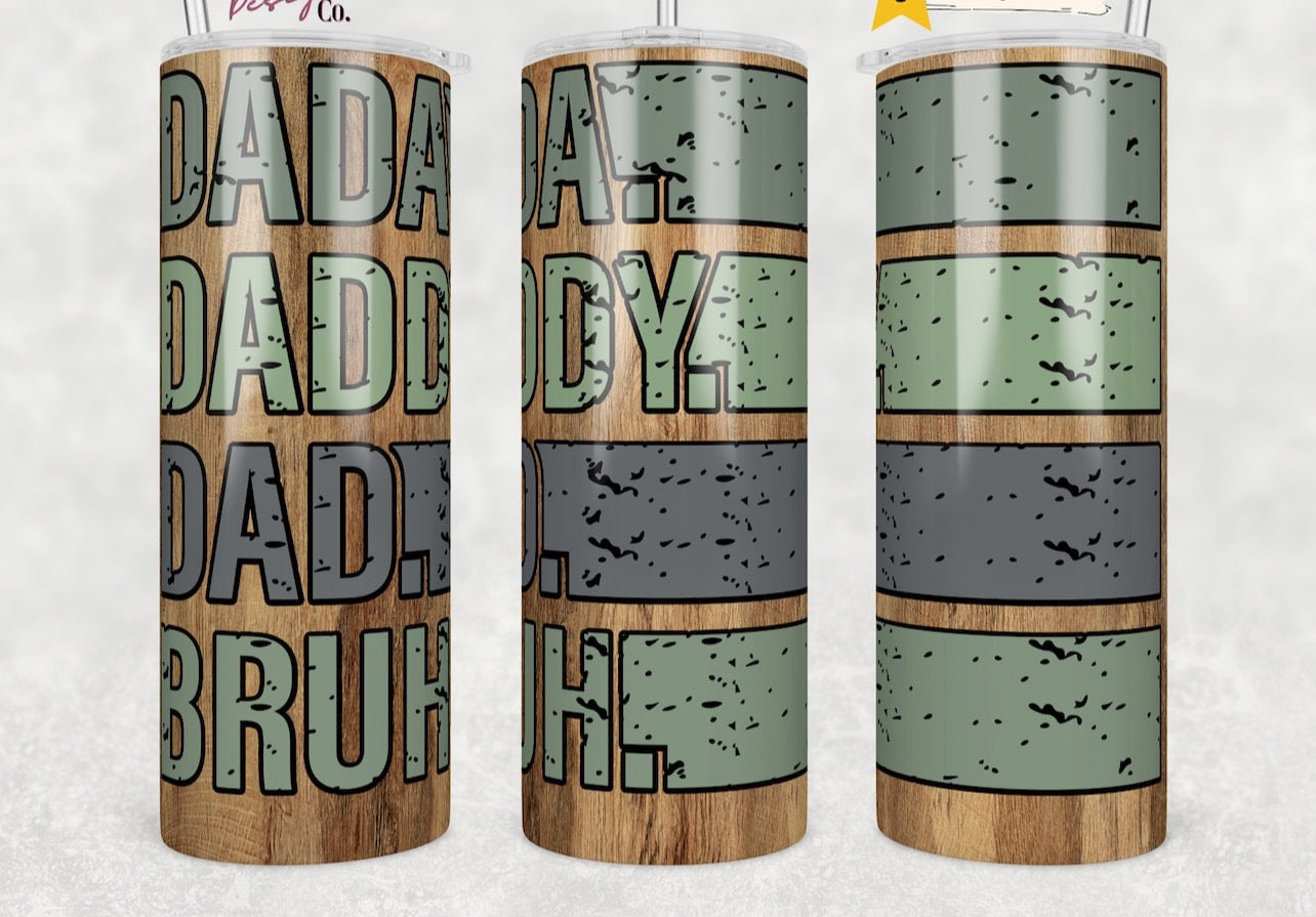 Dada Daddy Dad 20oz Tumbler