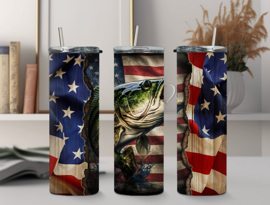 Fish Flag Tumbler