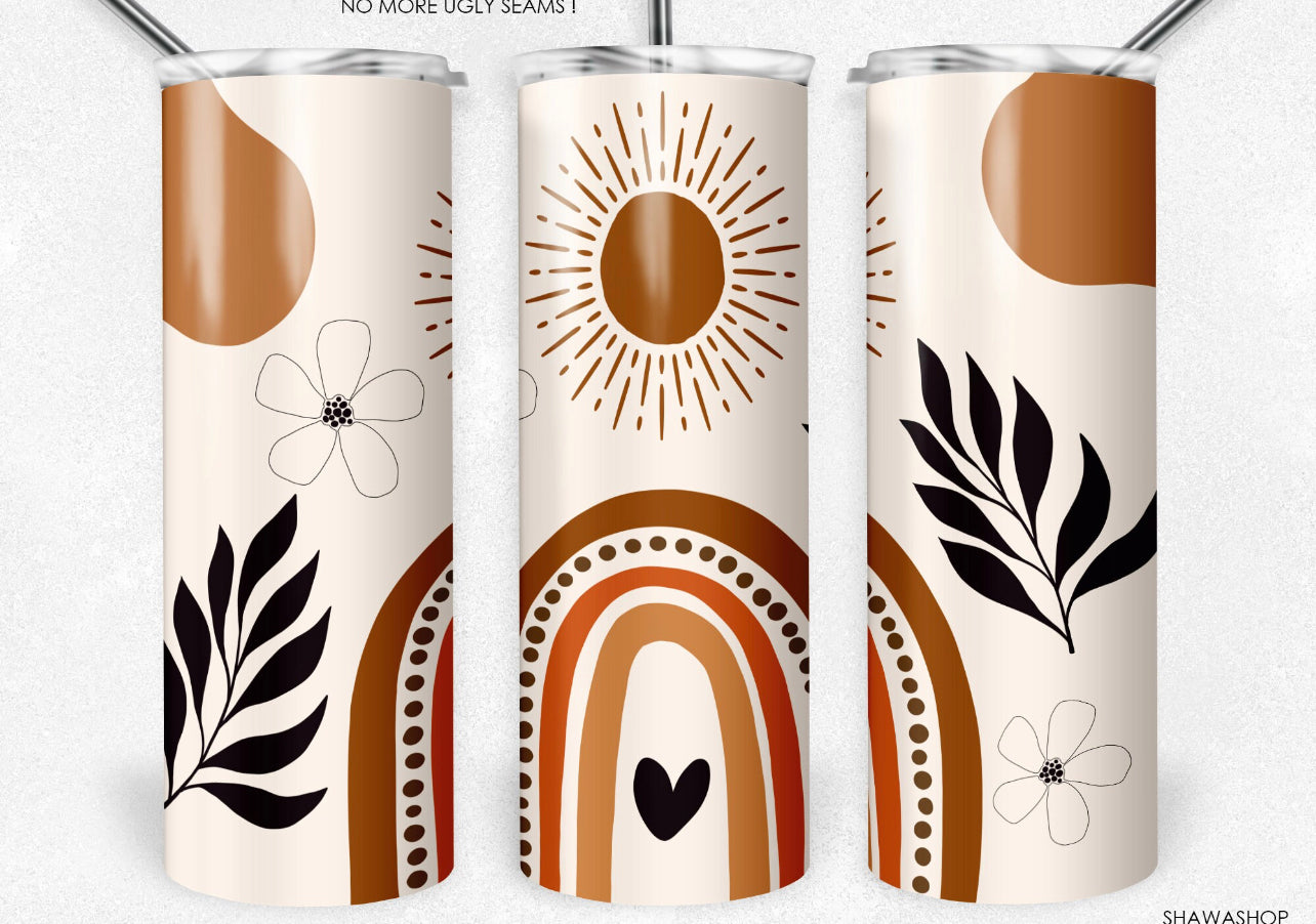 Boho Rainbow 20oz Tumbler