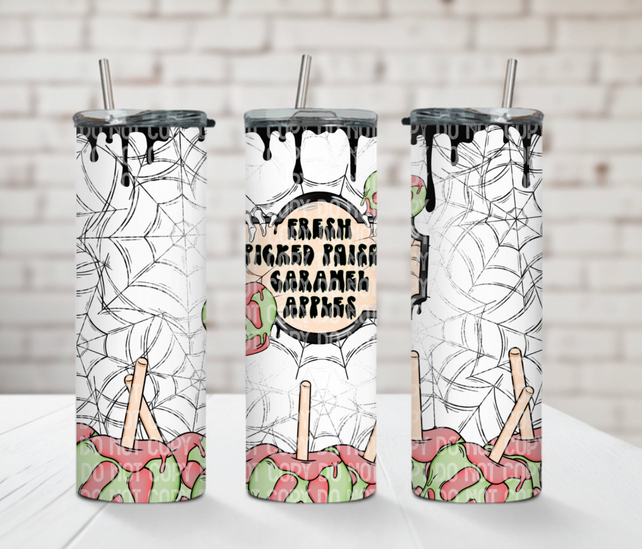 Fresh Picked Poison Caramel Apples20oz Tumbler