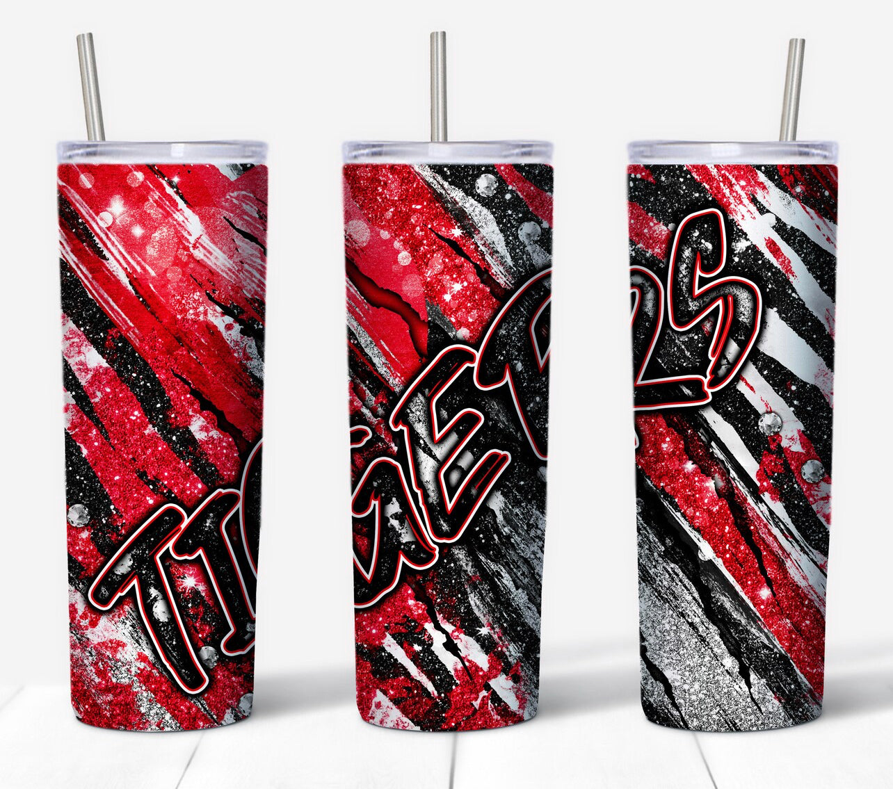Tigers Stripe 20oz Tumbler