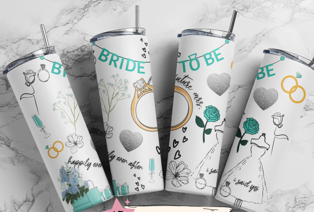 Bride to Be Mrs. 20oz Tumbler