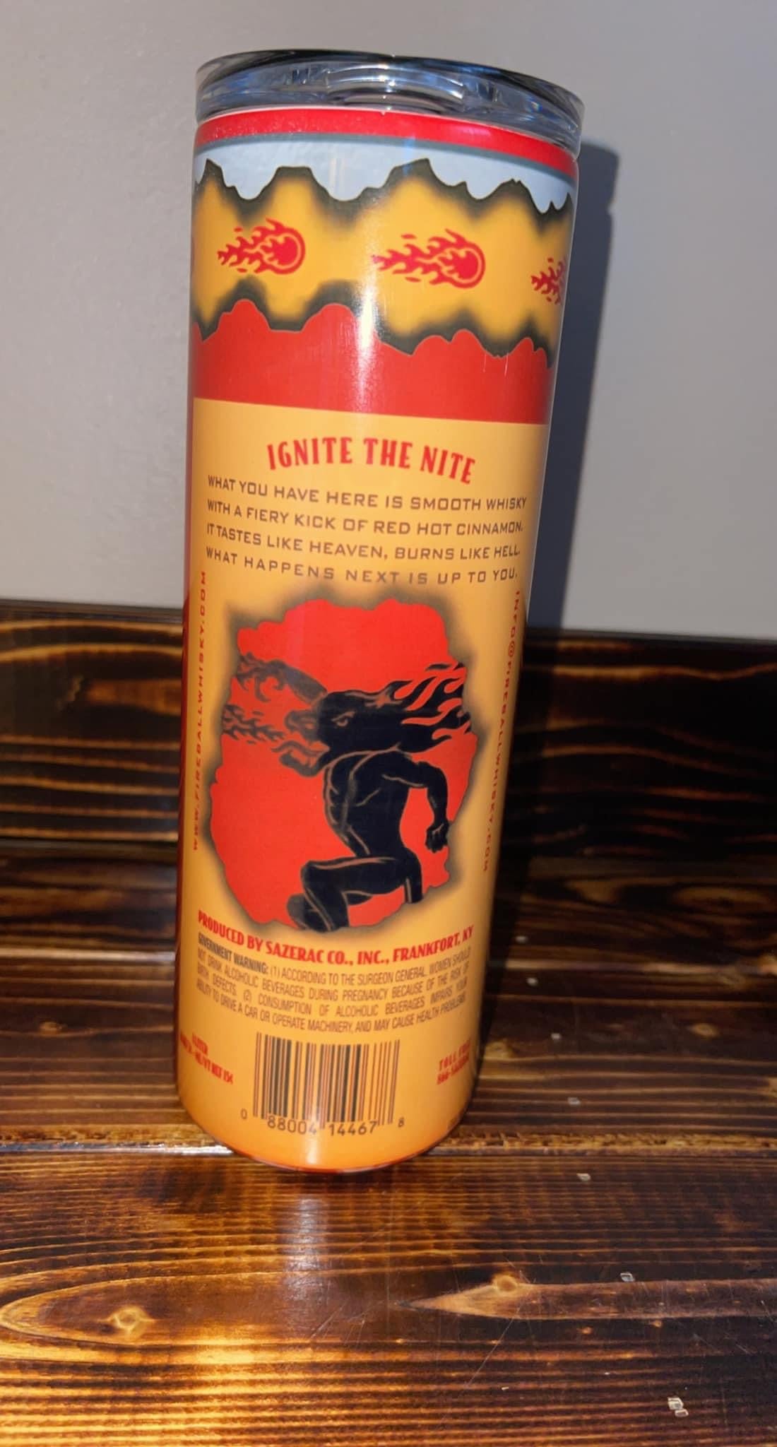Fireball 20oz Sublimation Tumbler