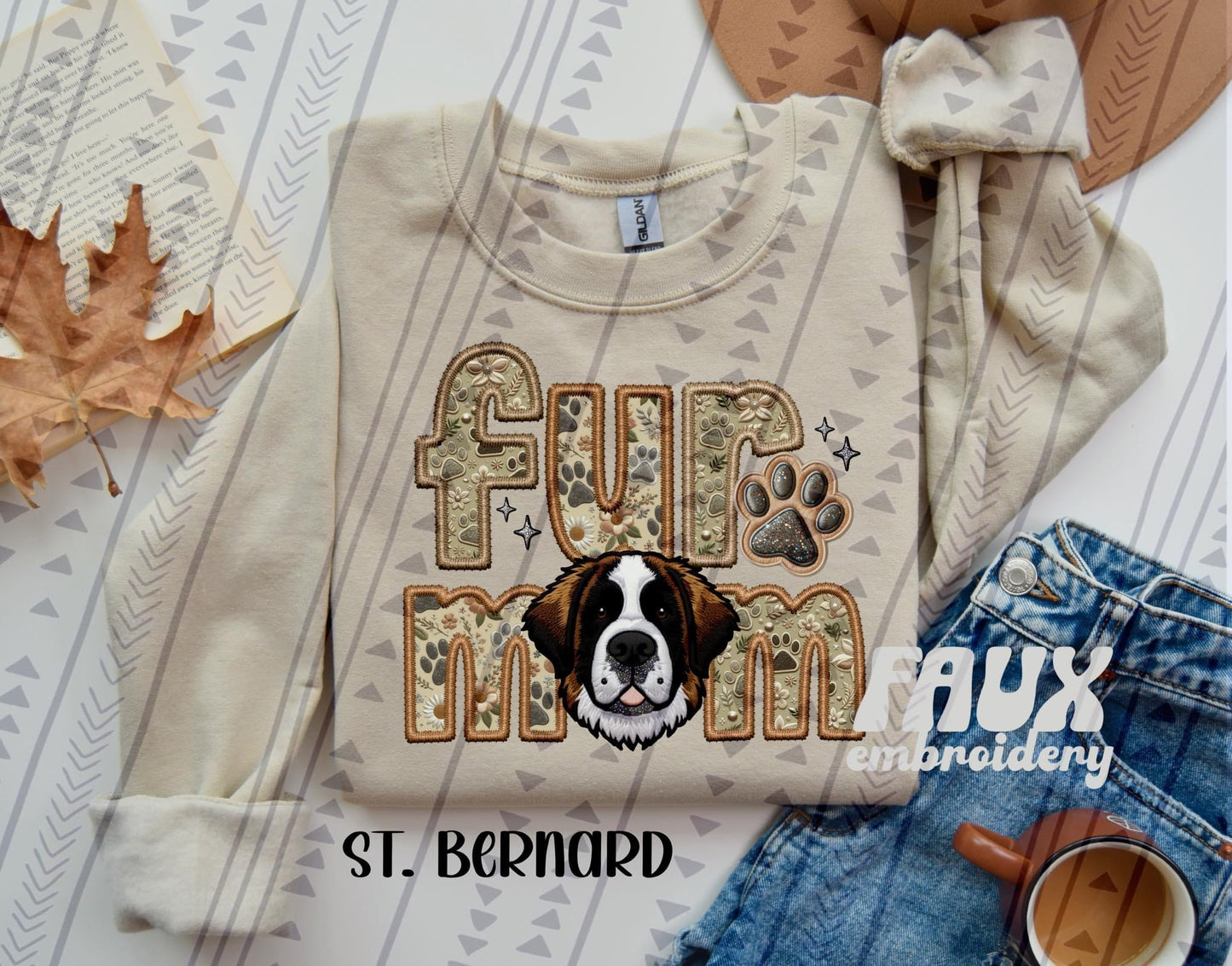 Fur Mom- St. Benard