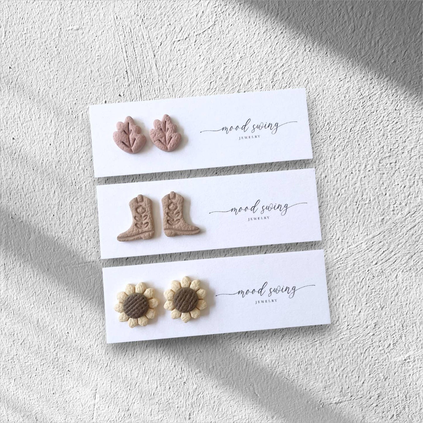 Polymer Clay Stud Earrings