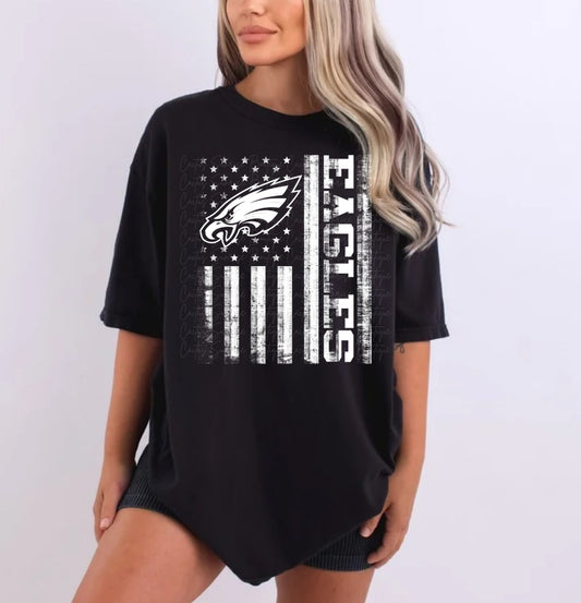 Eagles Distressed Flag