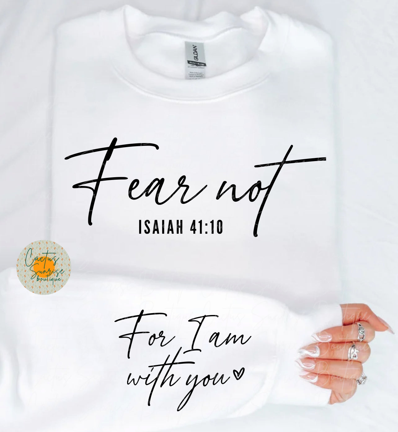 Fear not for I am with you