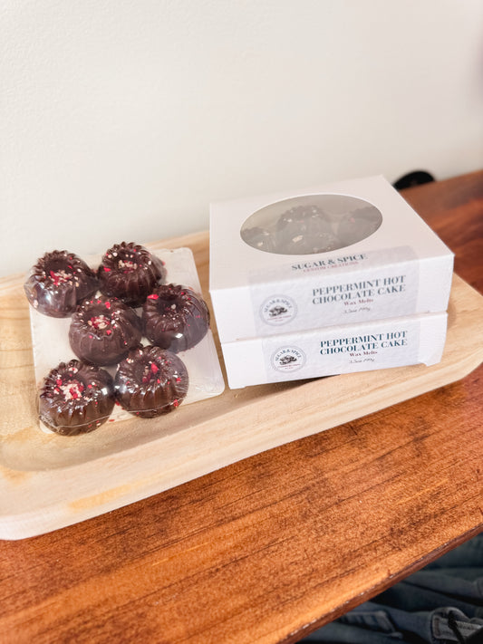 Peppermint Hot Chocolate Bundt Cake Wax Melts