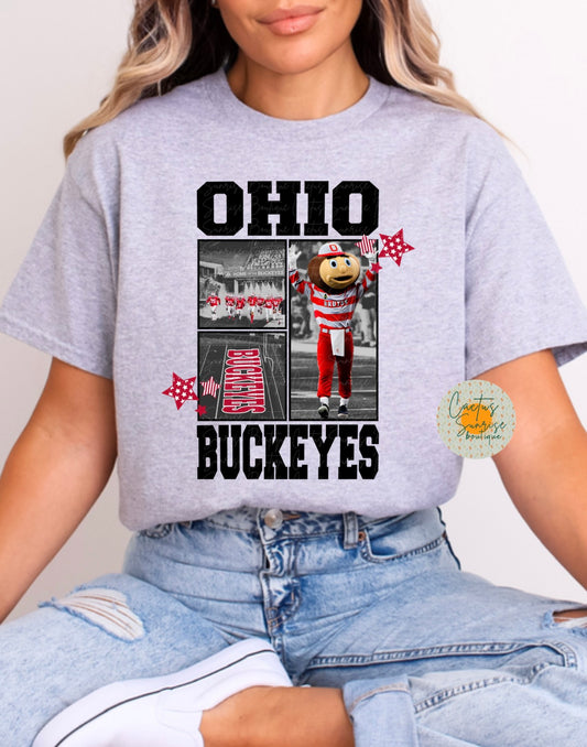 Ohio Buckeyes- Black