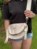 Nylon Double Zip Bum Bag #802