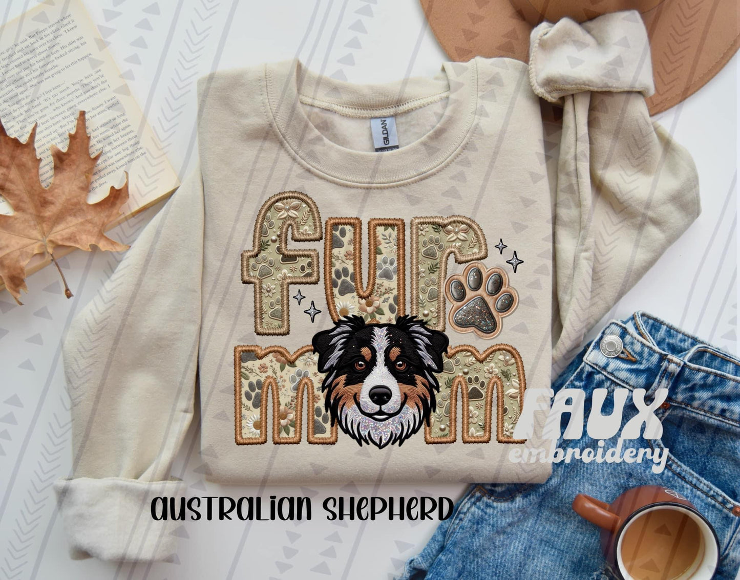 Fur Mom- Australian Shepherd