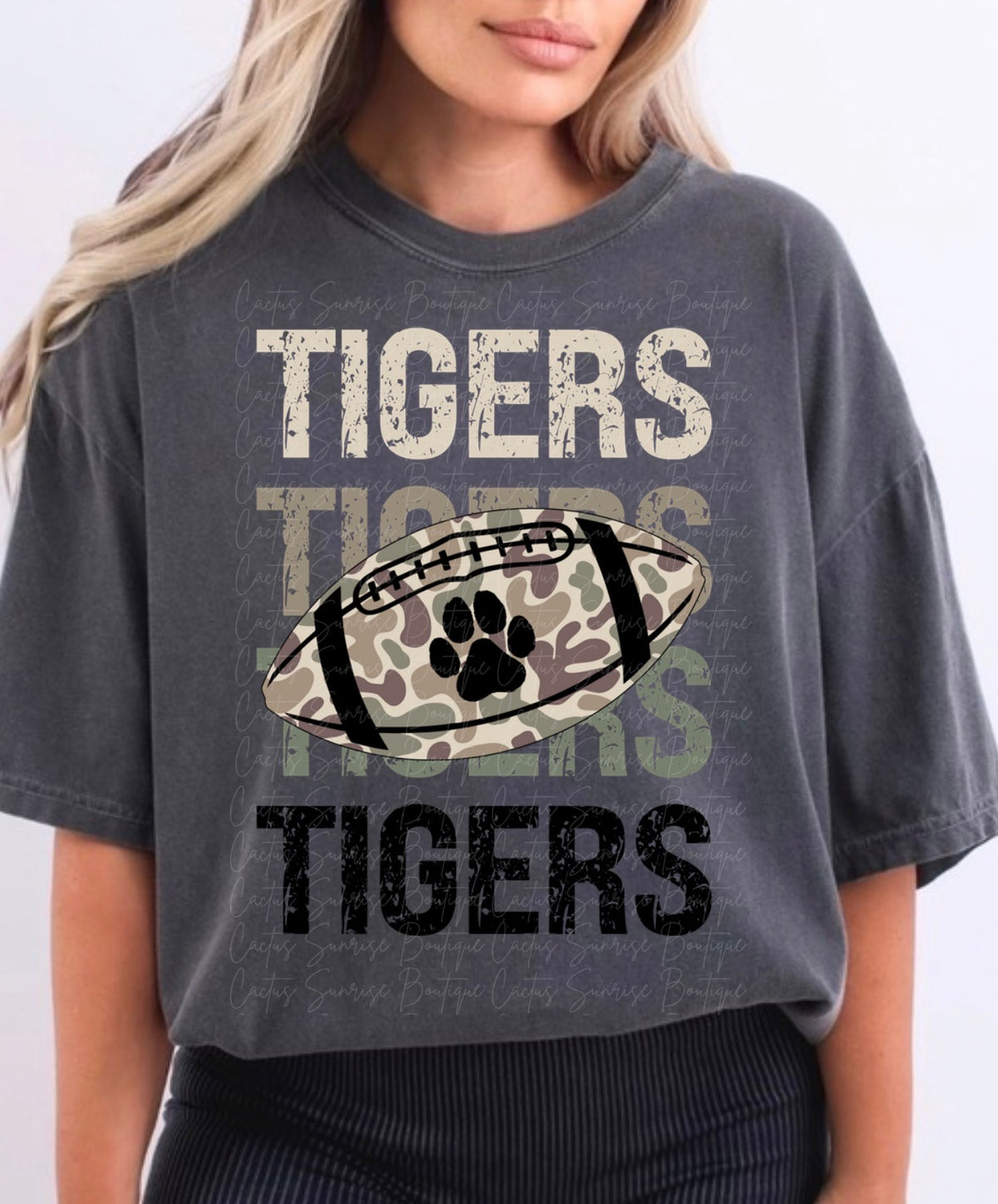 Tigers Football Camo