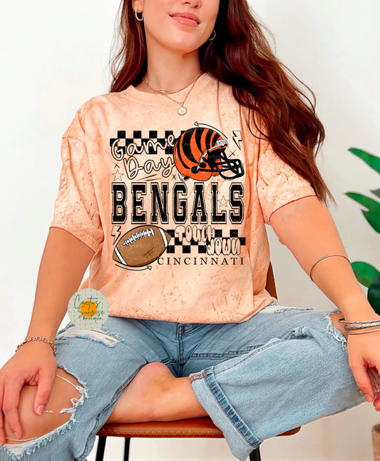 Game Day Bengals Colorblast Orange