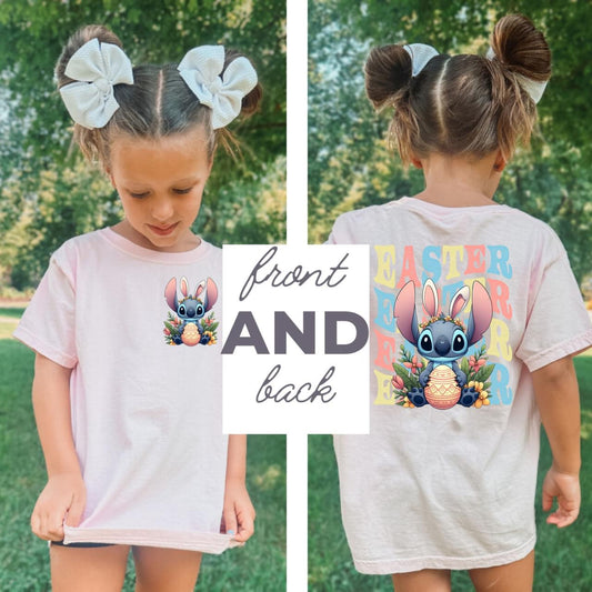 Stitch Easter Youth/Toddler/Onesie Tee