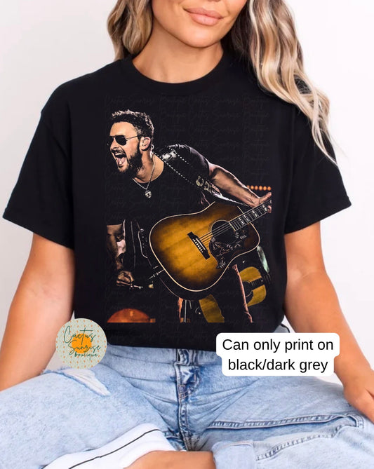 Eric C Half-Tone (only on black/dark grey apparel)