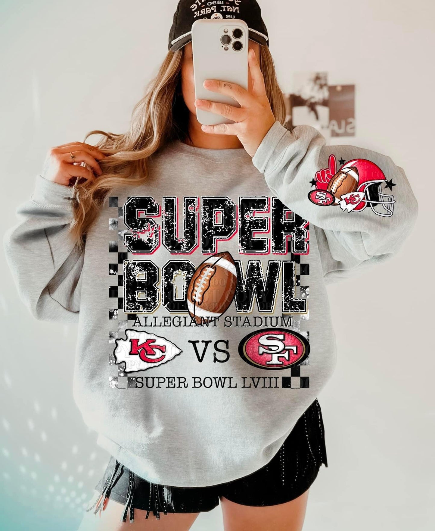 Super Bowl (front with sleeve design)