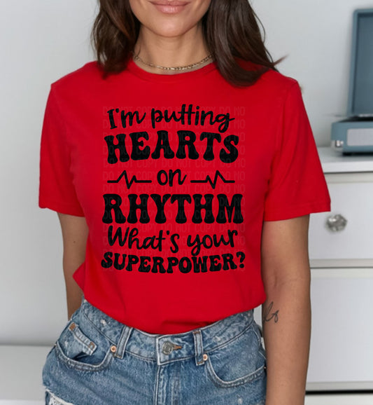 Hearts on rhythm- cardiac