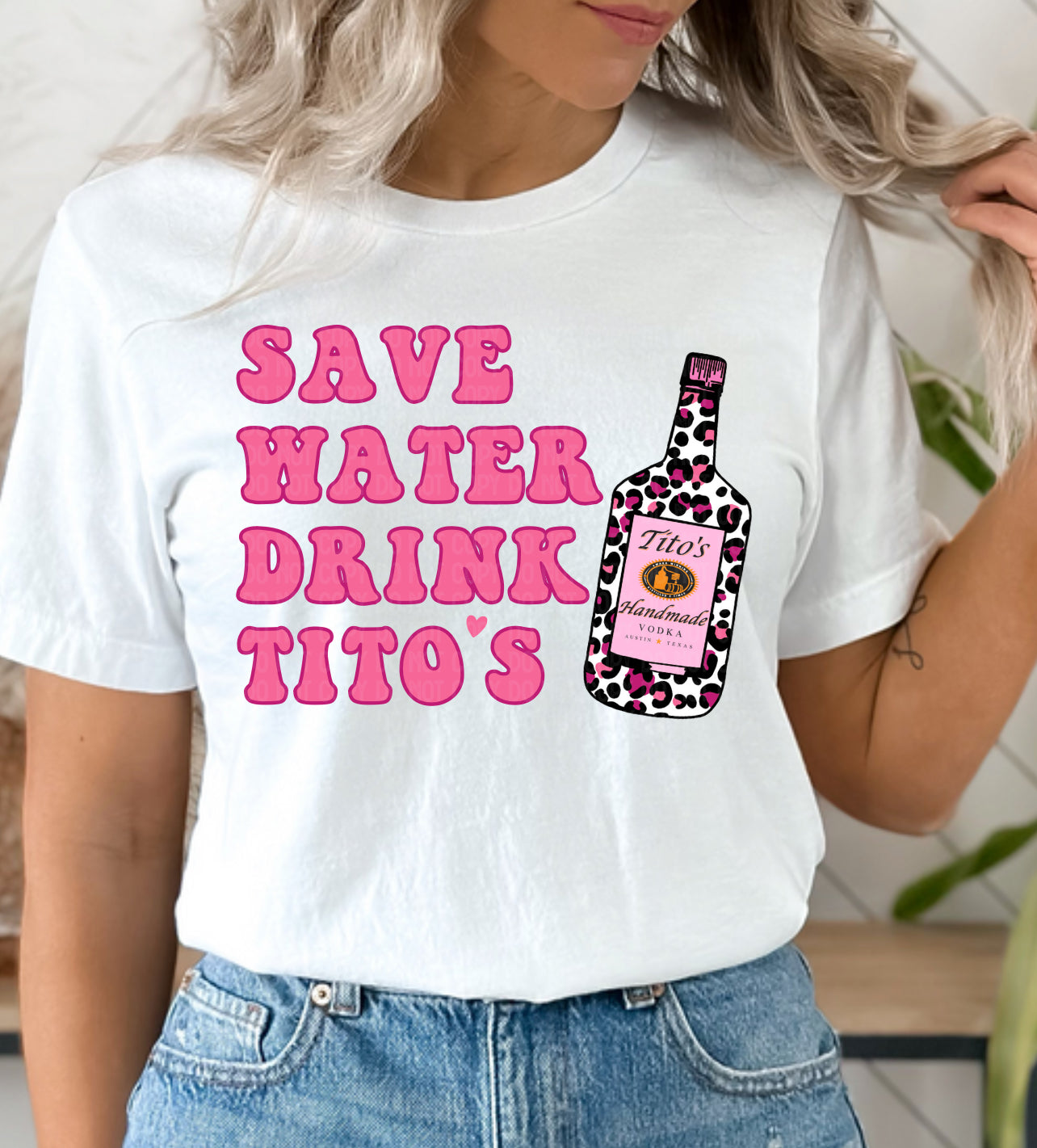 Save water- pink