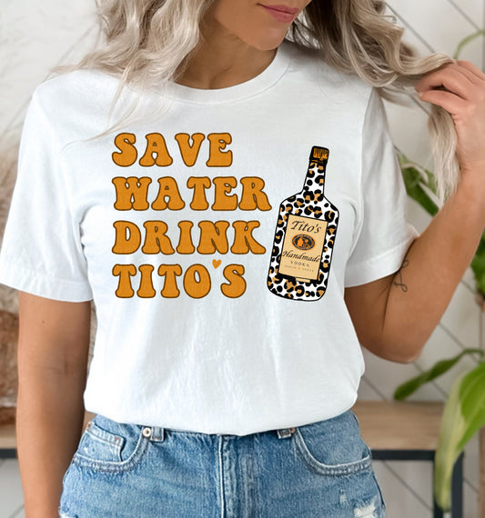 Save water- orange