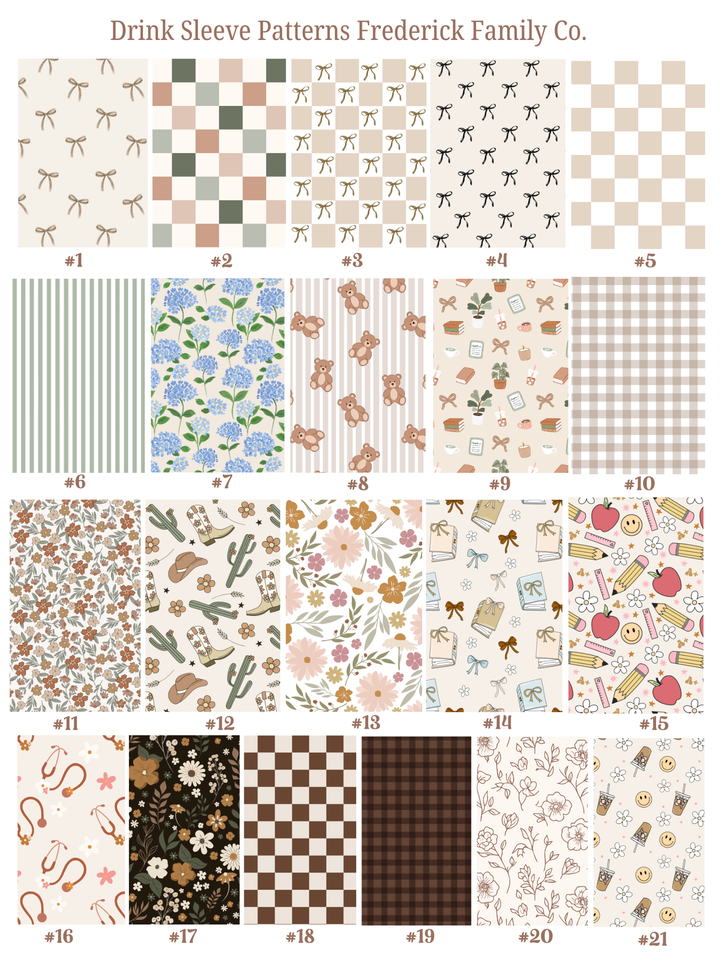 Iced Coffee Drink Sleeve, Beverage Cup Sleeve