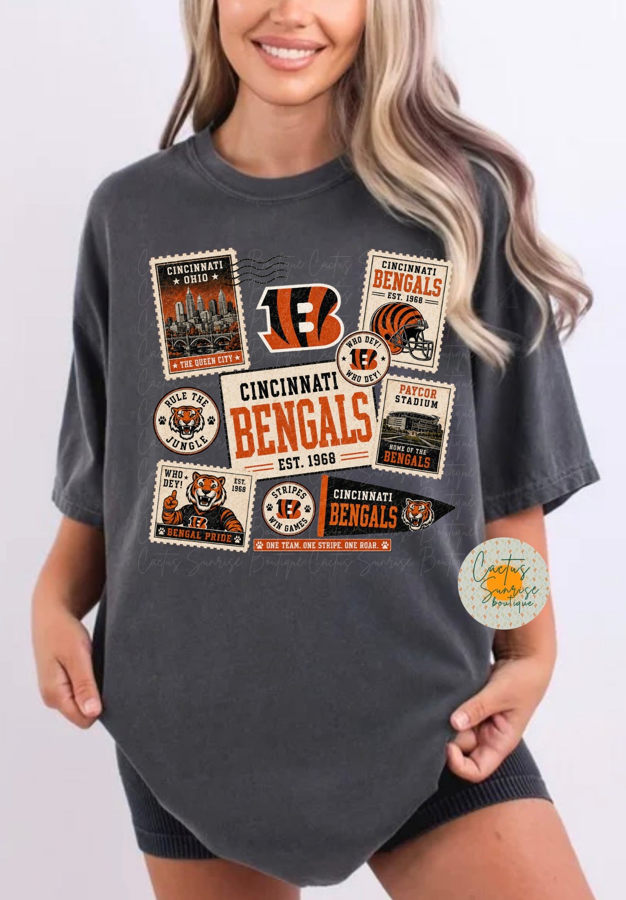 Bengals Stamp