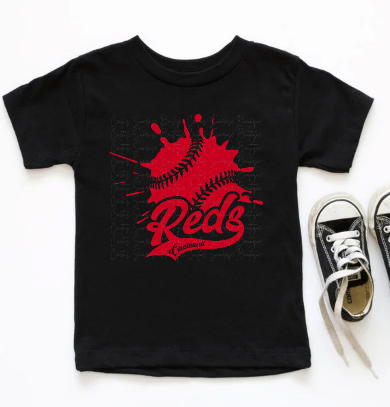 Baseball Splatter Youth/Toddler/Onesie Tee