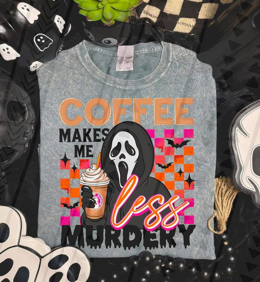 Coffee makes me less murdery