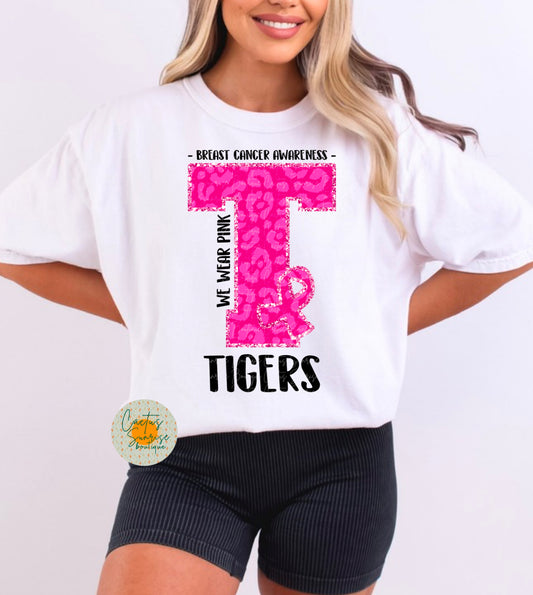 Breast Cancer Awareness Tigers
