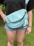 Nylon Double Zip Bum Bag #802