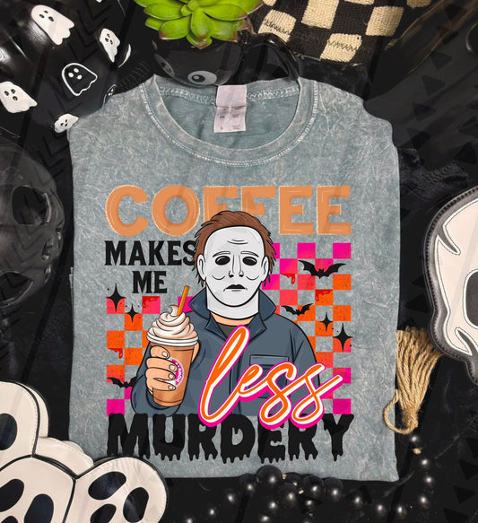 Coffee makes me less murdery