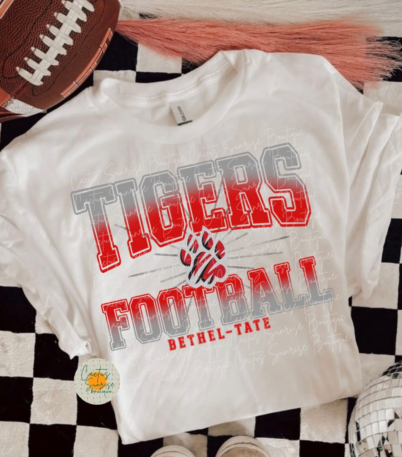 Tigers Football Fade