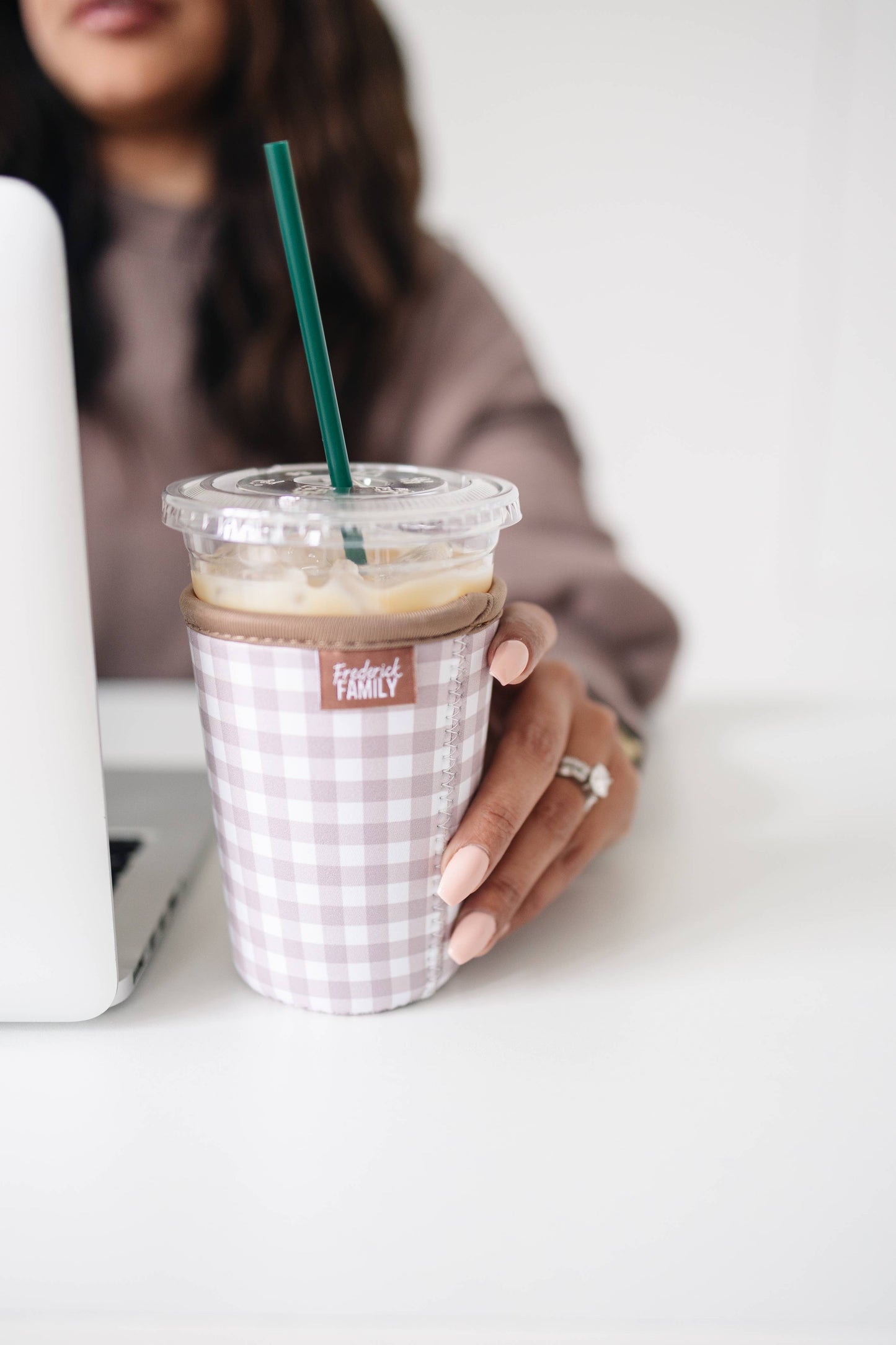 Iced Coffee Drink Sleeve, Beverage Cup Sleeve