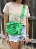 Nylon Double Zip Bum Bag #802