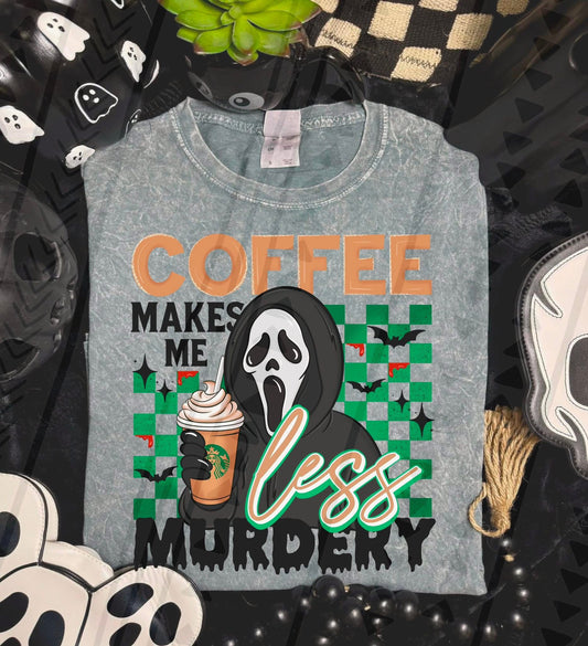 Coffee makes me less murdery