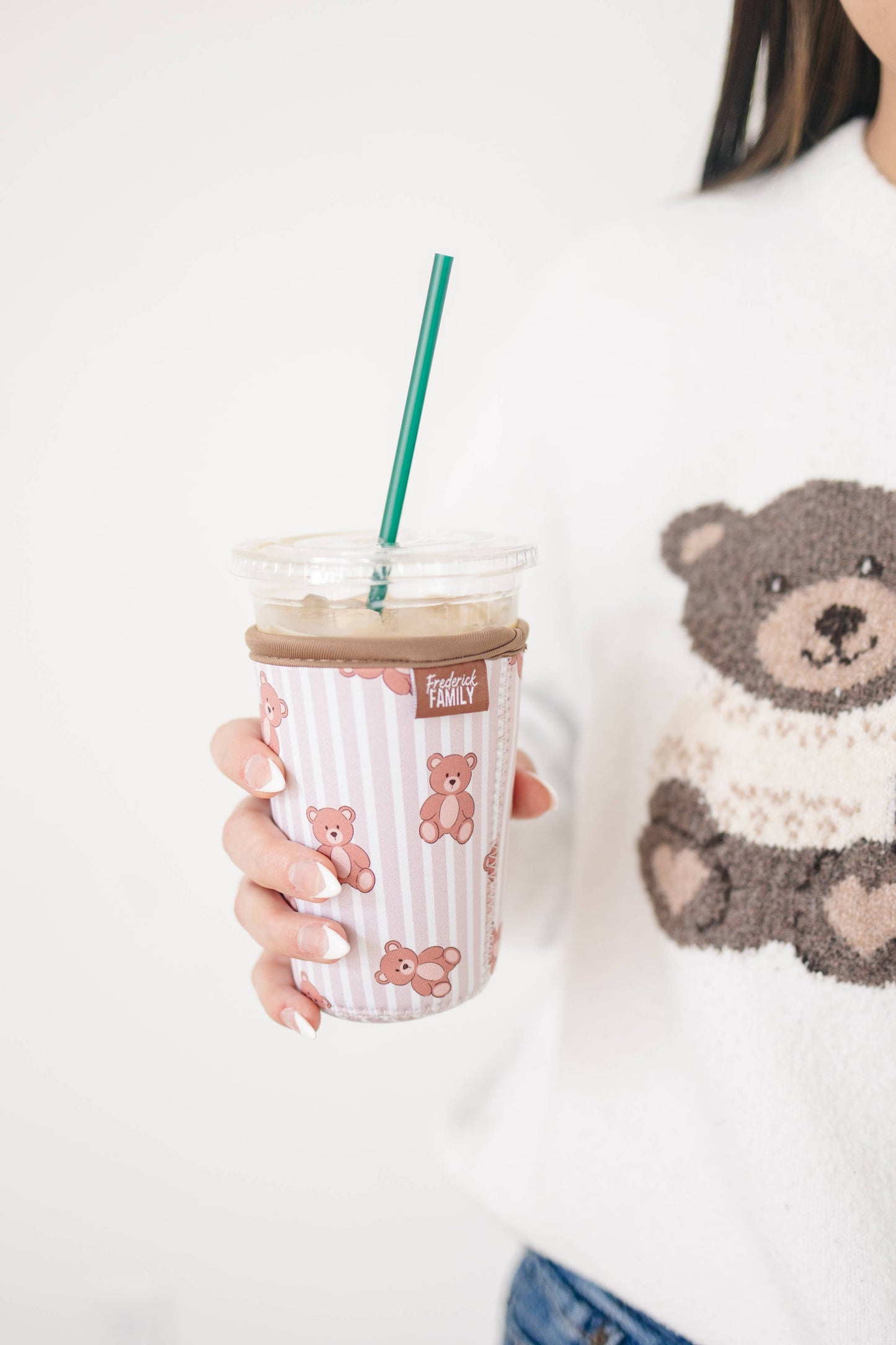 Iced Coffee Drink Sleeve, Beverage Cup Sleeve