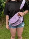 Nylon Double Zip Bum Bag #802