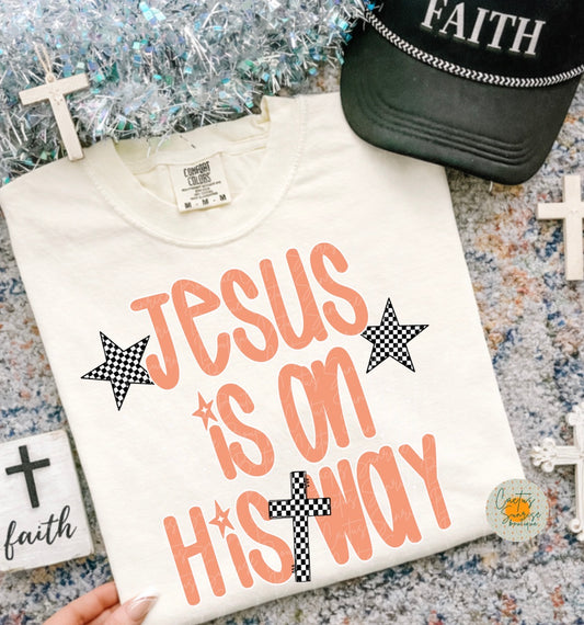 Jesus is on his way