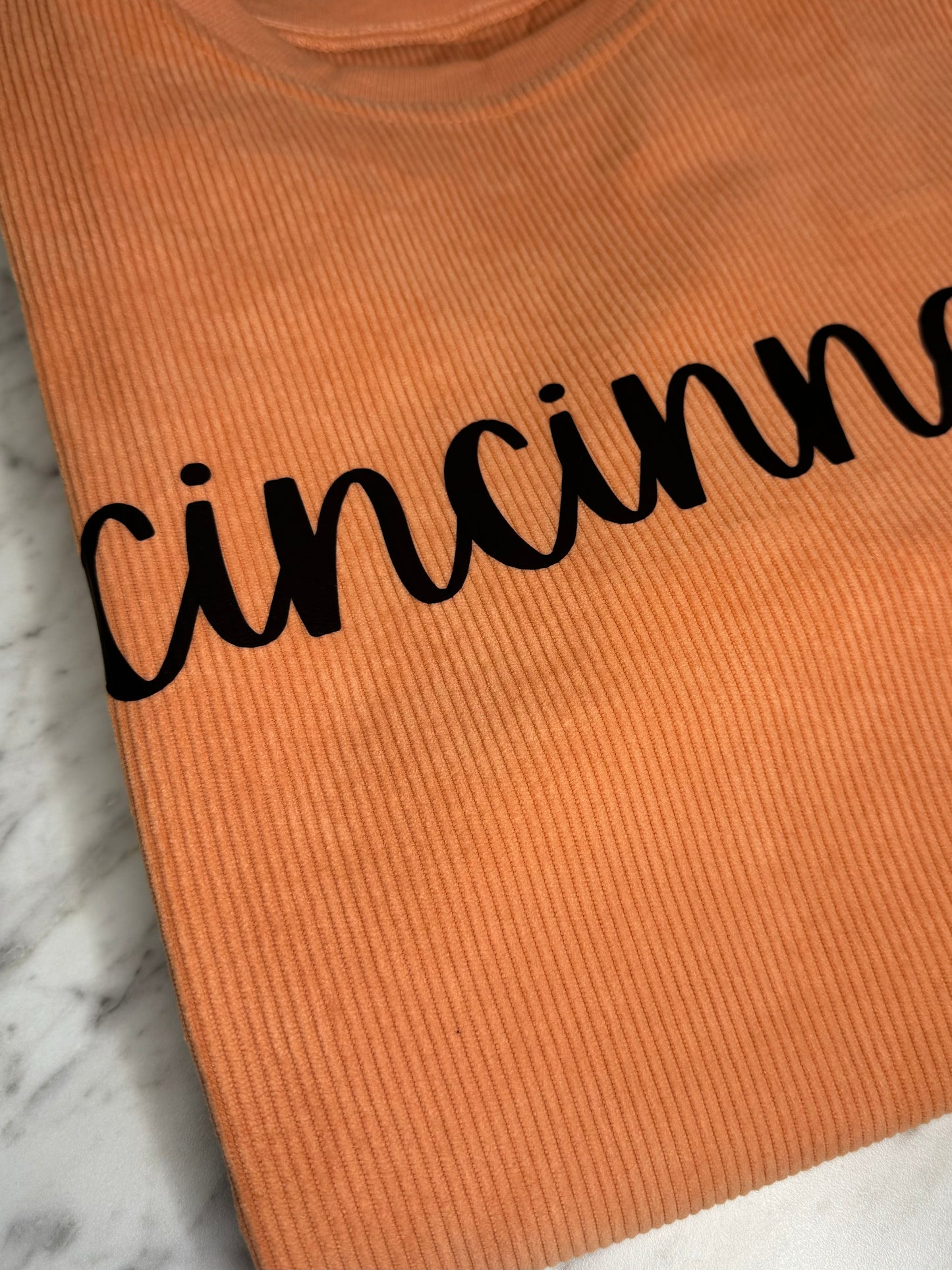 Cincinnati Corded Crewneck