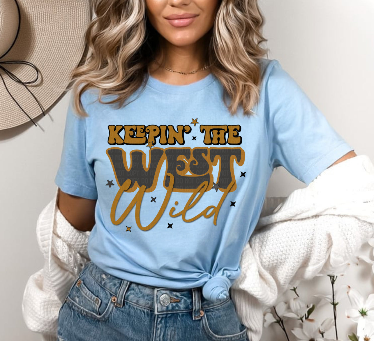 Keeping’ the west wild -DTF Transfer