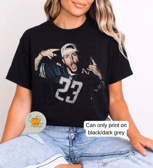 Bailey Z Half-Tone (only on black/dark grey apparel)