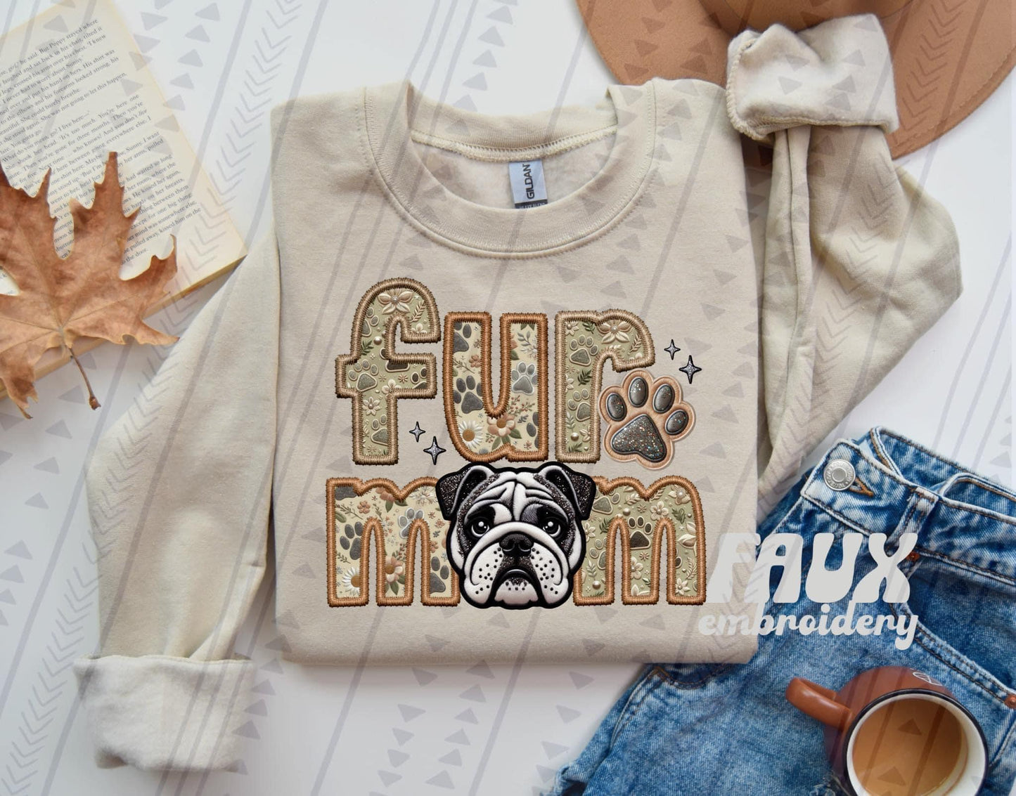 Fur Mom- Bulldog