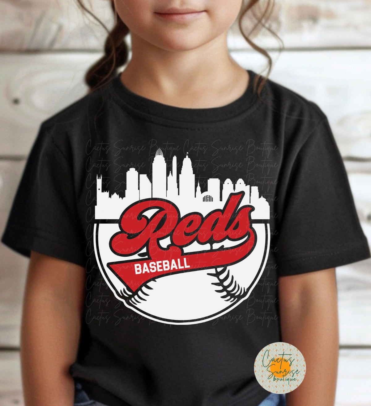 Baseball City Outline Youth/Toddler/Onesie Tee