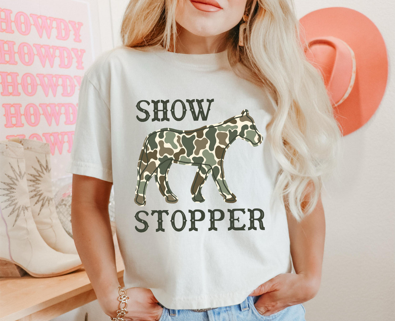 Show Stopper Camo- Horse