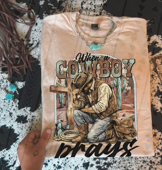 When a cowboy prays