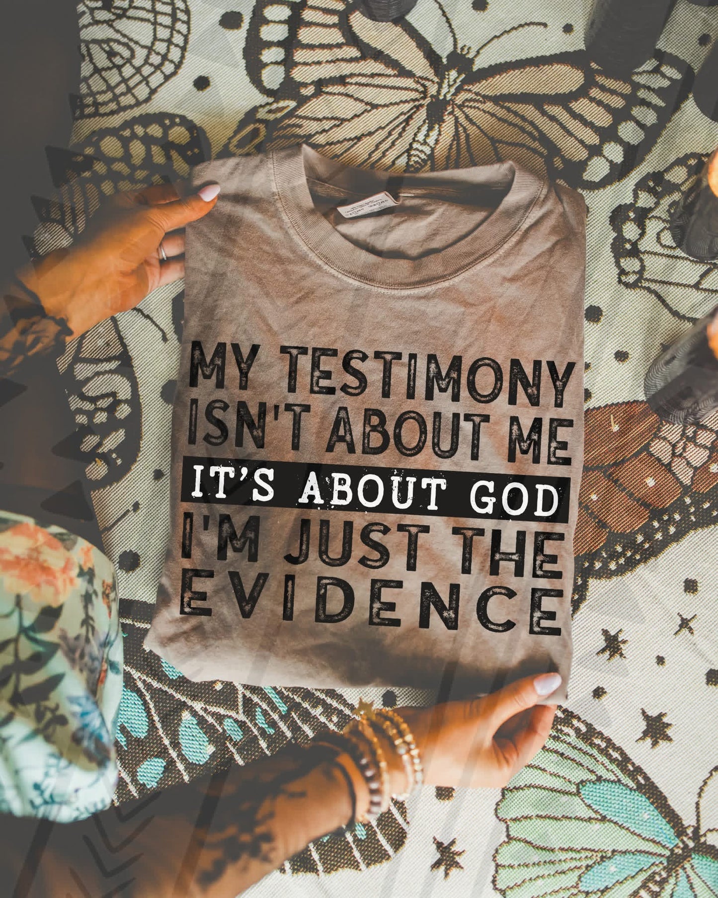 My testimony isn’t about me
