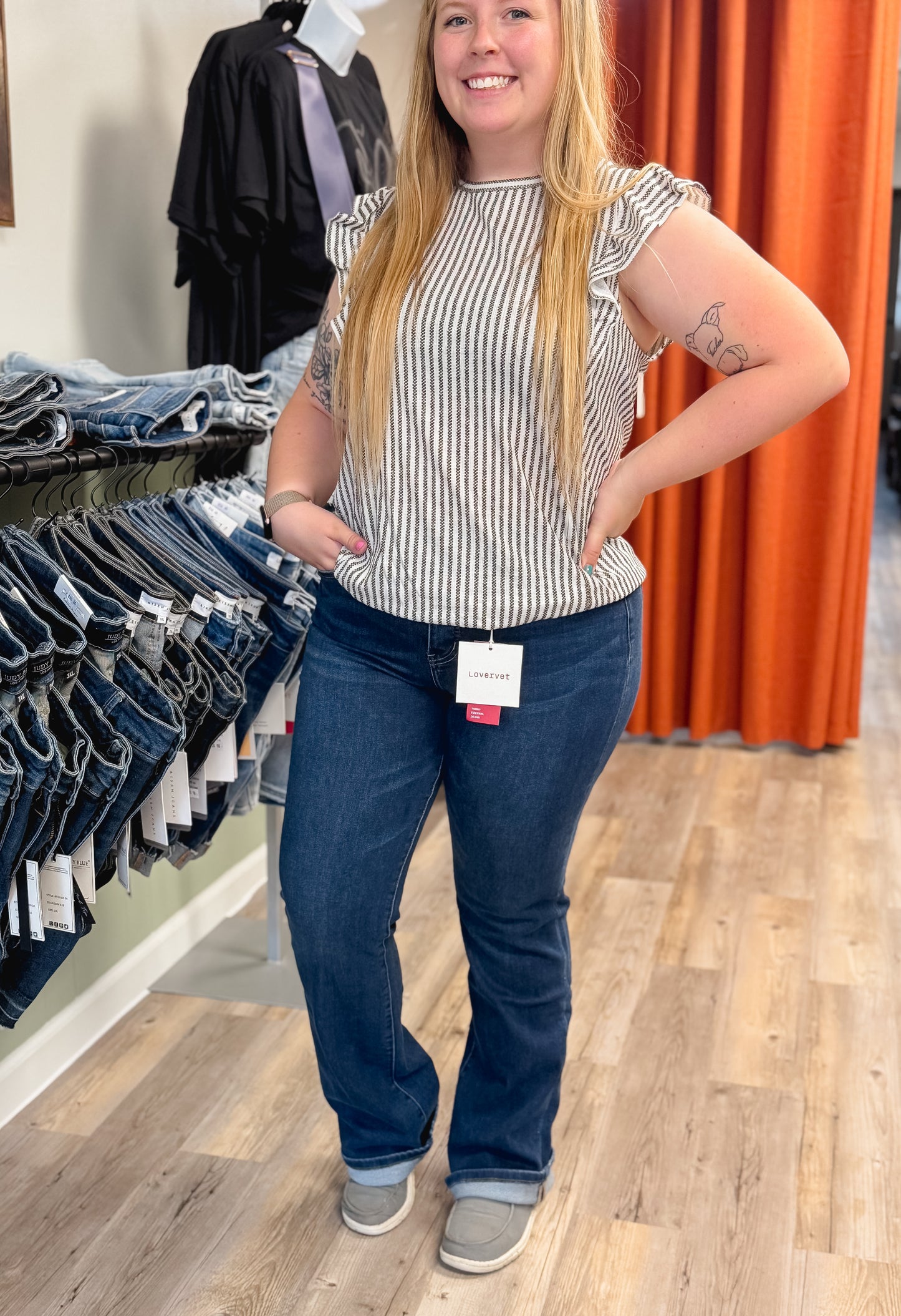 Rodeo Ready Bootcut Jeans - Tummy Control High Rise Full Length LV1599