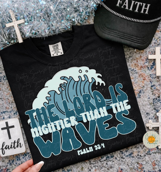 Mightier than the waves