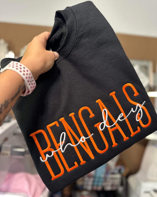 Bengals Embroidery