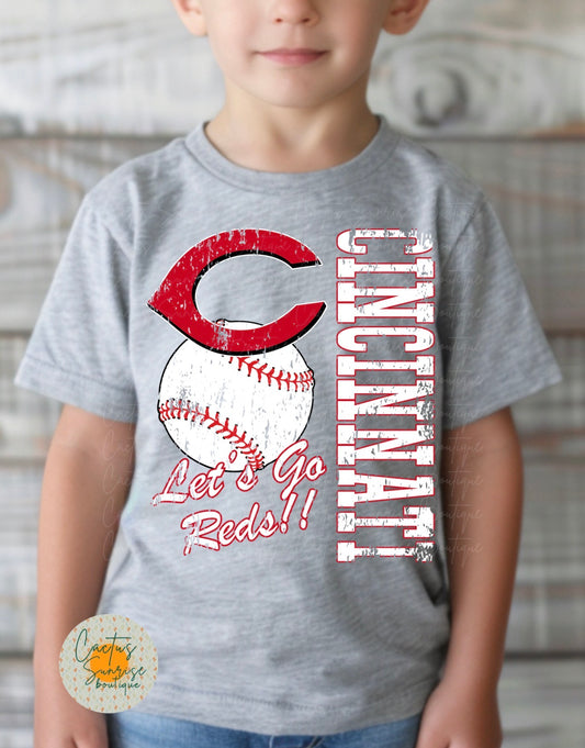 Cincinnati R Youth/Toddler/Onesie Tee